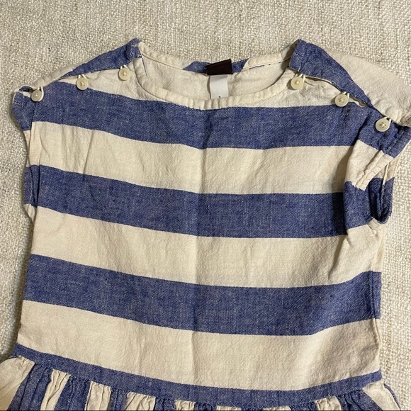 Tea Girls Linen Blend Dress - Picture 2 of 9